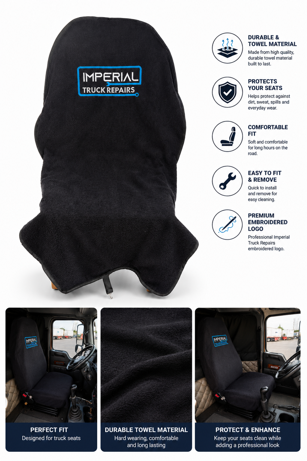 Imperial Truck Repairs Seat Cover